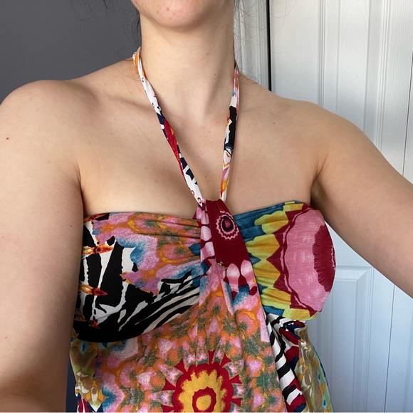 Colourful summer dress - Picture 3 of 6